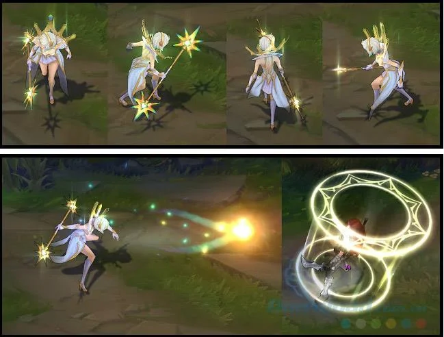 تغییر شکل Ultimate Element Lux در League of Legends