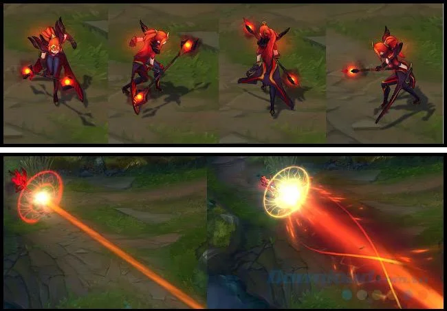 تغییر شکل Ultimate Element Lux در League of Legends