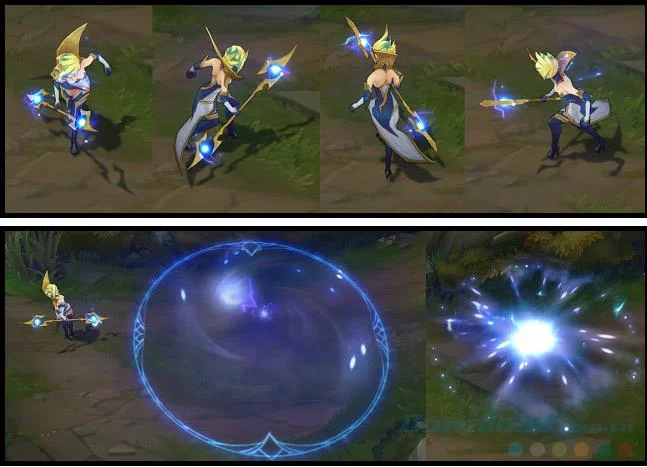 تغییر شکل Ultimate Element Lux در League of Legends
