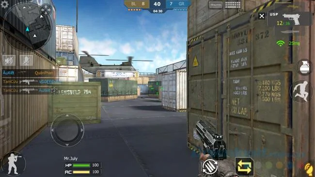 نحوه شلیک اسلحه با هدف در Crossfire Legends