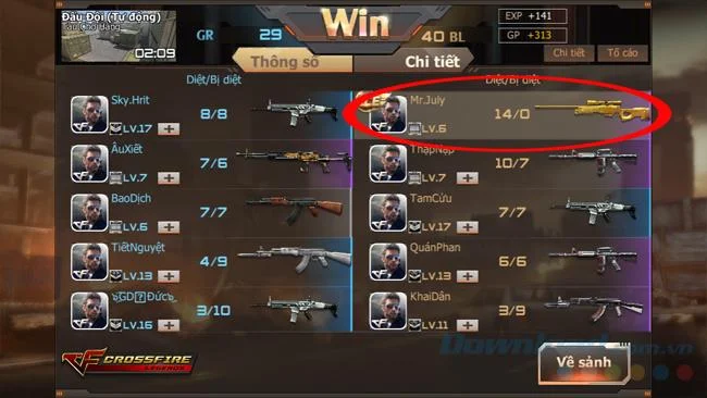 نحوه شلیک اسلحه با هدف در Crossfire Legends