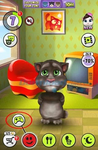 Suggerimenti per guadagnare molto oro nel gioco Il mio Talking Tom