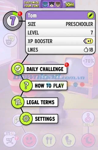 Suggerimenti per guadagnare molto oro nel gioco Il mio Talking Tom