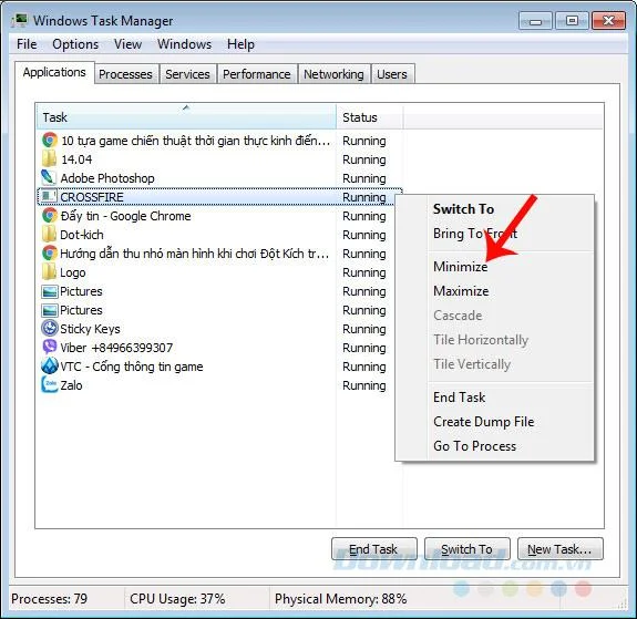 画面を最小化してレイドゲームをプレイする