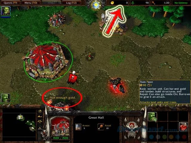 نحوه سرعت بخشیدن ، حفر طلا ، برش سریع چوب در Warcraft 3 با Cheat Engine