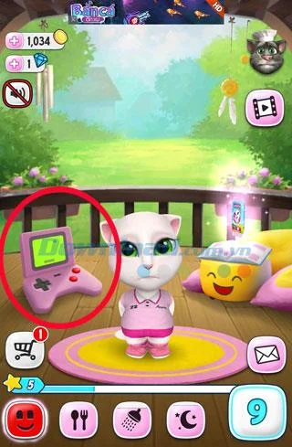 چگونه به سرعت در بازی My Talking Angela به سطح خود برسیم
