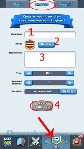 در مورد Clan در بازی Clash Royale اطلاعات کسب کنید