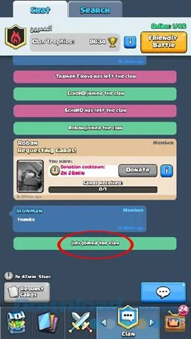 در مورد Clan در بازی Clash Royale اطلاعات کسب کنید
