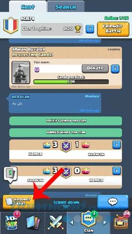 در مورد Clan در بازی Clash Royale اطلاعات کسب کنید