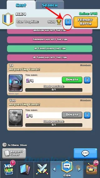در مورد Clan در بازی Clash Royale اطلاعات کسب کنید
