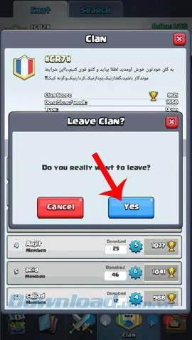در مورد Clan در بازی Clash Royale اطلاعات کسب کنید