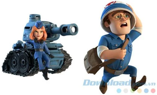 نحوه ترکیب نیروهای تهاجمی در Boom Beach به طور مؤثر
