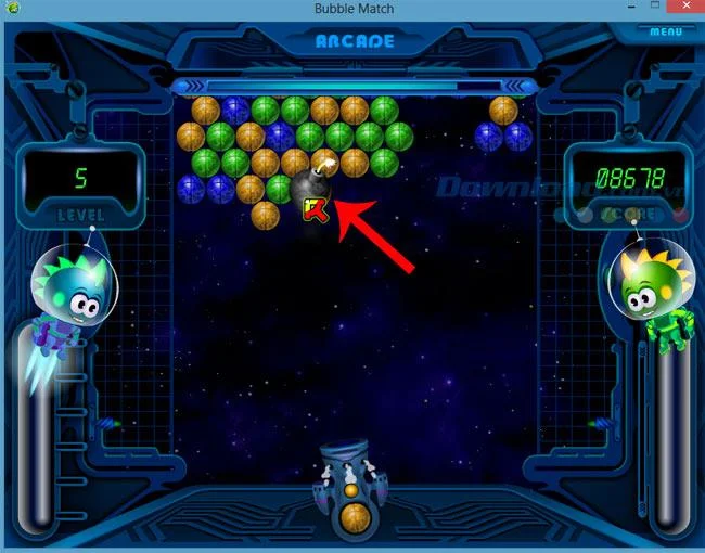 راهنمای بازی Arcade in Bubble به طور موثرترین بازی