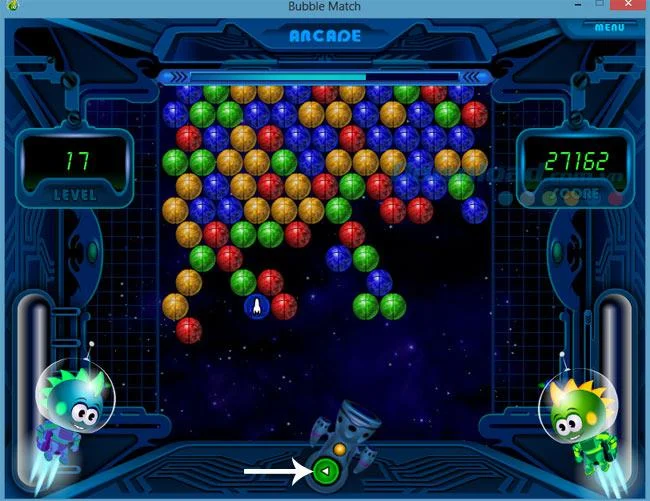 راهنمای بازی Arcade in Bubble به طور موثرترین بازی