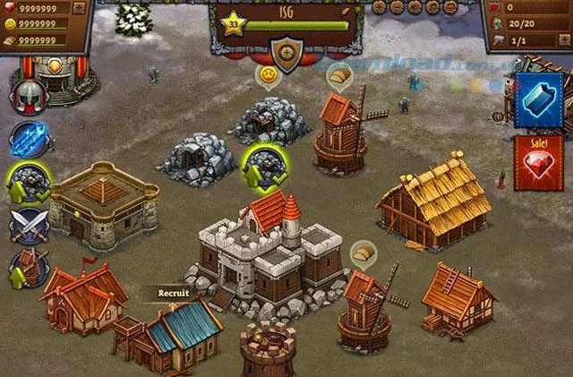 نکاتی درباره الماس رایگان در بازی Throne Rush