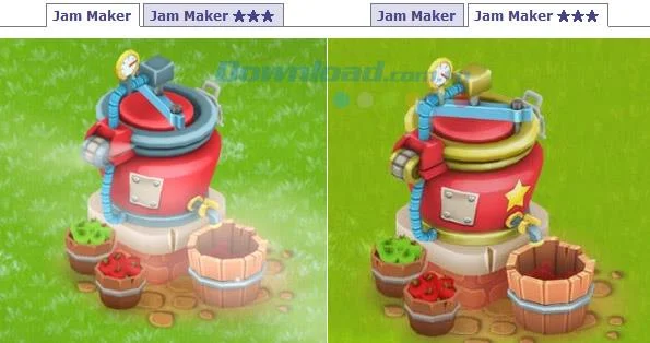 نحوه استفاده از دستگاه مربا در بازی Hay day