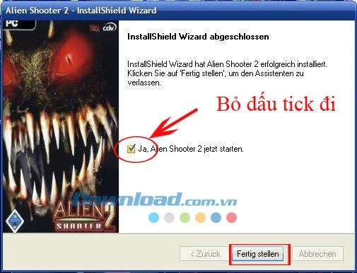 دستورالعمل نصب بازی Alien Shooter Vengeance