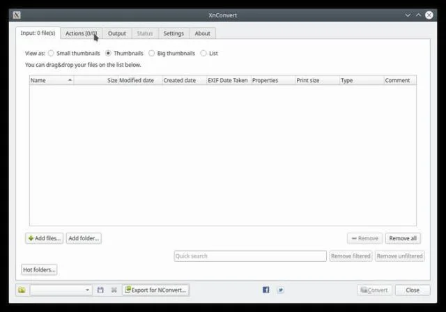How to batch resize photos with XnConvert