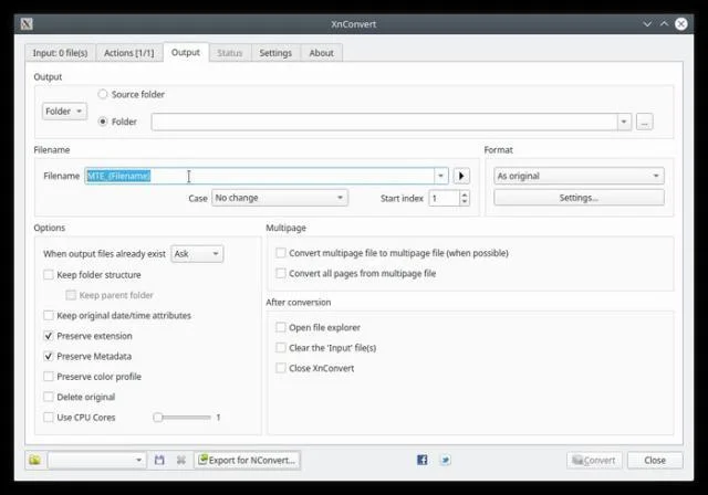 How to batch resize photos with XnConvert