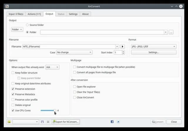 How to batch resize photos with XnConvert