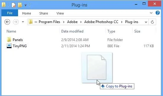 Instrukcje dotyczące instalowania i używania wtyczek TinyPNG i TinyJPG w Photoshopie