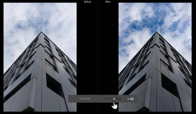 Making photos in Lightroom transparent is easy