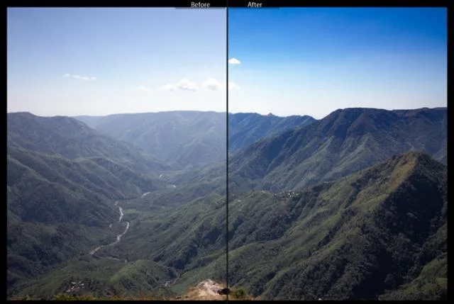 Making photos in Lightroom transparent is easy