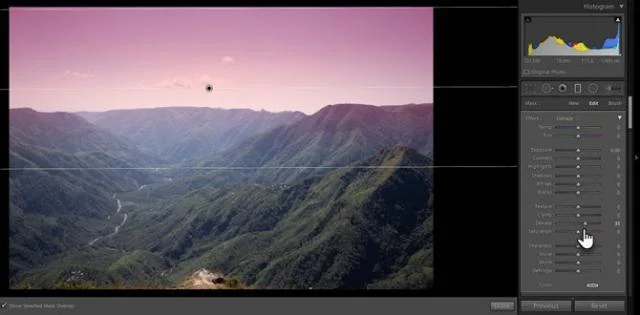 Making photos in Lightroom transparent is easy