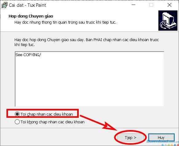 Instrukcje dotyczące instalowania i korzystania z oprogramowania do rysowania Tux Paint dla dzieci