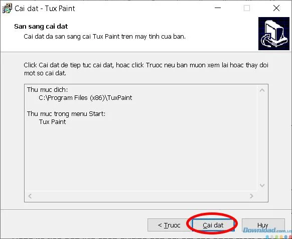 Instrukcje dotyczące instalowania i korzystania z oprogramowania do rysowania Tux Paint dla dzieci