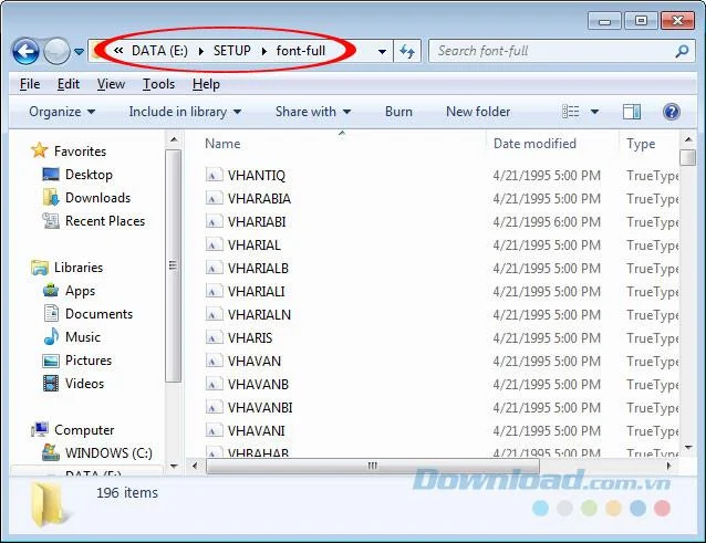 How to add Vietnamese font for Photoshop