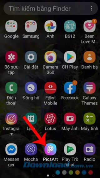 Selecting a photo