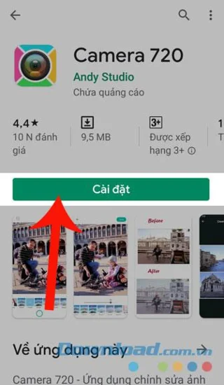 Instructions for installing and using Camera 720 on your phone Instructions for installing and using Camera 720 on your phone