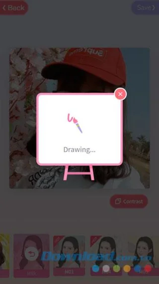 Instrukcje tworzenia pięknych rysunków Meitu w telefonie