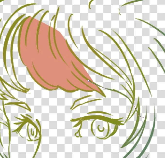 Instructions for coloring pictures with Krita