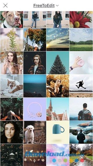 How to insert characters into photos using PicsArt