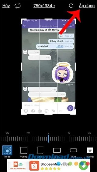 How to insert characters into photos using PicsArt