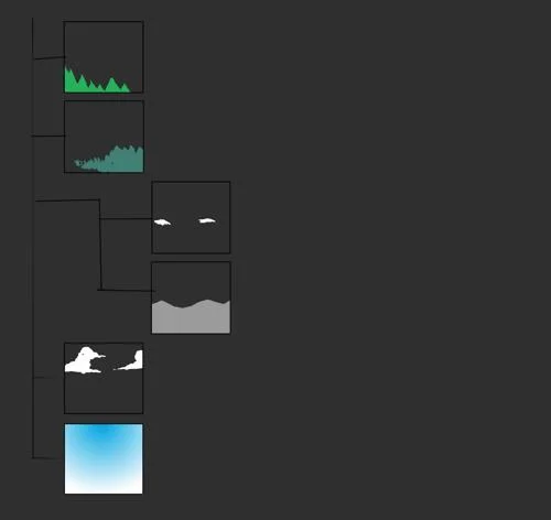 Masque décrêtage Krita