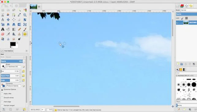 How to use GIMP to edit photos