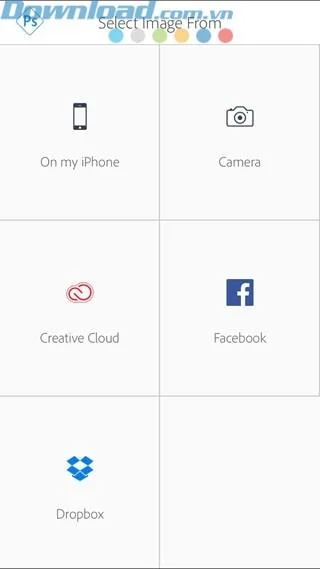Instrukcje edycji zdjęć za pomocą Photoshop Express na iPhonie
