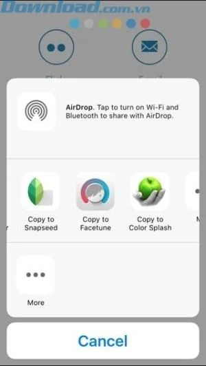 Instrukcje edycji zdjęć za pomocą Photoshop Express na iPhonie