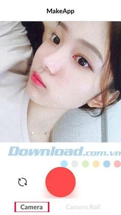 MakeAPP application automatically removes makeup causing fever
