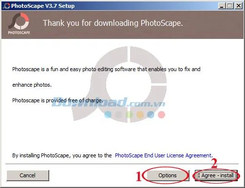 Install and use PhotoScape for free photo editing Install and use PhotoScape for free photo editing