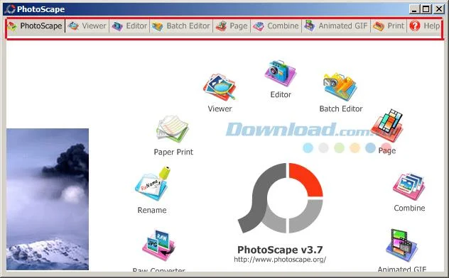 Install and use PhotoScape for free photo editing