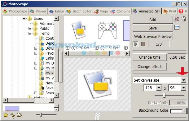Instructions on how to create animated GIFs with PhotoScape Instructions on how to create animated GIFs with PhotoScape