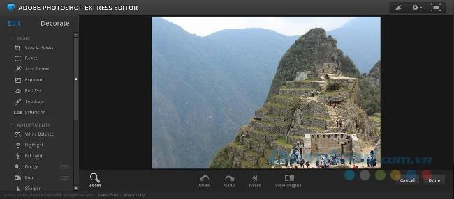 Cut, Rotate and Resize in Adobe Photoshop Express