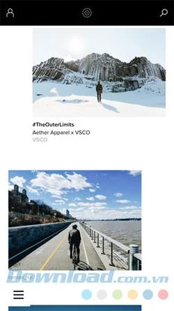 Instrukcje edycji i udostępniania zdjęć w VSCO
