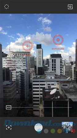 Instrucciones para tomar fotos usando la aplicación de edición de fotos VSCO