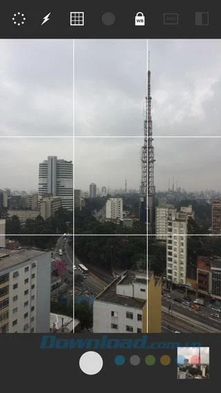 Instrucciones para tomar fotos usando la aplicación de edición de fotos VSCO