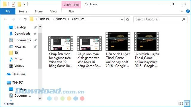 How to take photos and record game screens on Windows 10